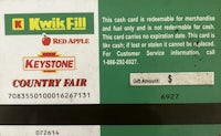 Kwik Fill Gift Card