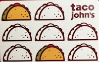 Taco John’s gift card image