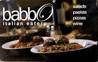 babbo italian eatery - san diego, california